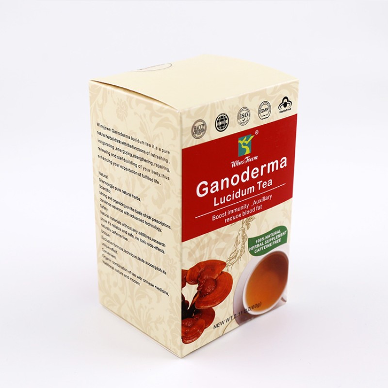 100% Natural Ganoderma Herbal Tea ISO Certified Supplement Immune System Wellness Boost