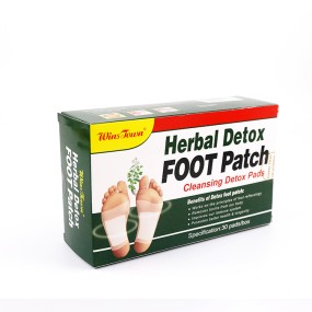 Chinese Herbal Foot Patch Custom logo Detoxification Sleep Cleaning Organic Detox Foot Patch