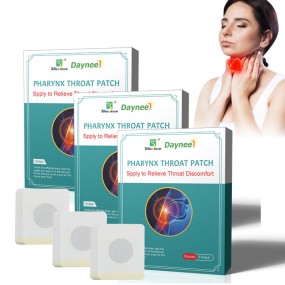 Customize Factory Pharynx Throat Patch Relieve Sore Throat Patch Private Label for Throat Healthy