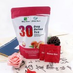 C17燃烧平腹瘦身茶包30天排毒茶控制体重减肥产品30天排毒茶桃味
