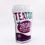 28天平腹茶脂肪燃烧器私人标签Teatox 28天极端适合茶补充剂