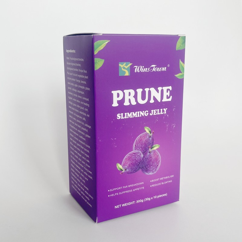 Customizable Prune Collagen Weight Loss Slim Yummy Fruit Syrup Flavor Jellies Candy Pudding Stick Fruit Jelly