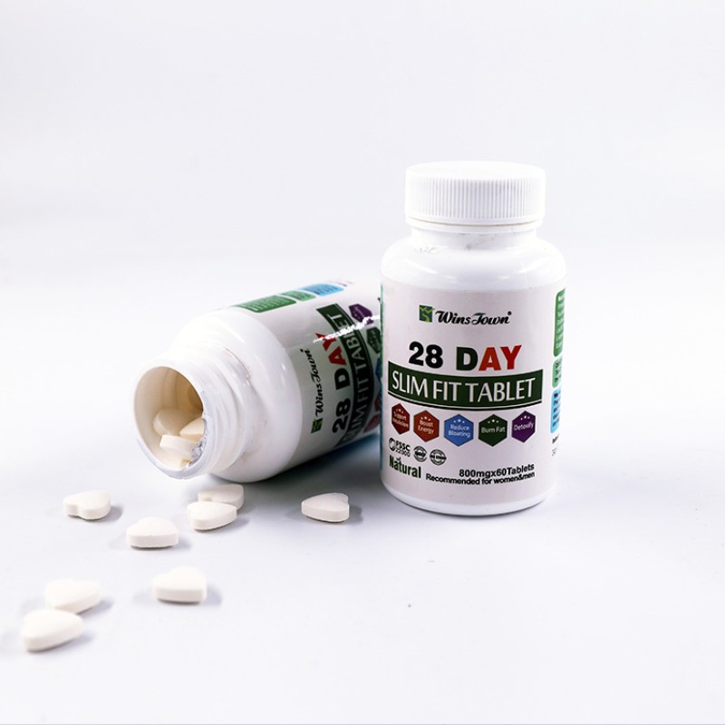 Guangzhou Supplier Custom 28 Day Fat Burning Tablet Pills Natural Chinese100% Herbal Extract Flat Belly Tablet