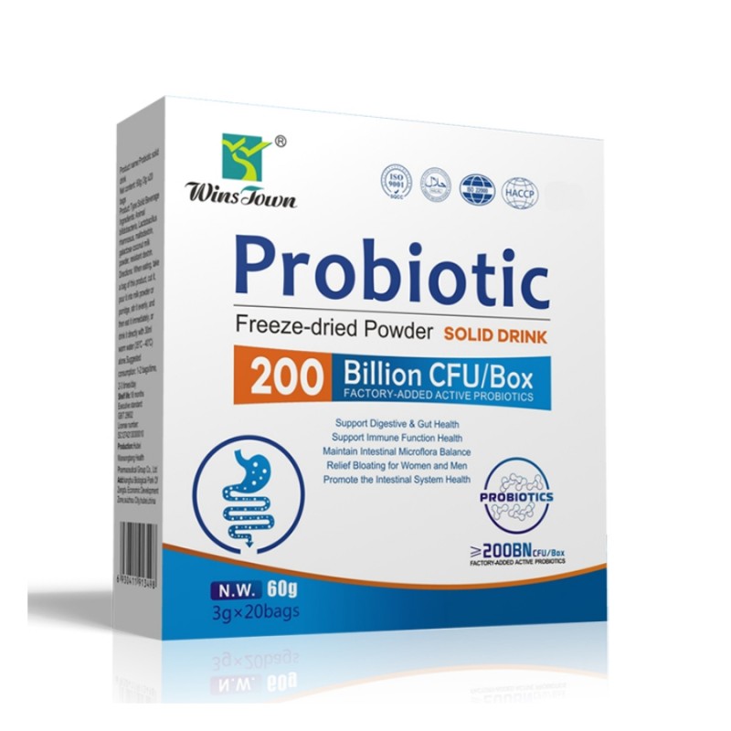 2023 Natural Herbal Probiotic Drink Private Label Improve Immunity Powder Probiotic Solid Drink