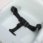 Baby Dining Feeding High Chair 3-in-1 Eating Bathing Seat for Baby Accessories with Self-Storing Tray