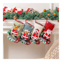 Calcetines De Navidad Children Product Children Cute Gift Socks Filler Novedosos Adornos Decoration Noel Cadeaux Christmas