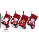 Christmas Decoration Socks 2025 Natal Tree Socks Weihnachten Gift Christmas Deko Enfeites De Natal Navidad Regalos Gift Bag
