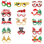 Christmas Decoration Toy Enfeites De Natal Glasses Tree Party Decoration Glasses Gift Navidad Productos Novedosos Creative Toy