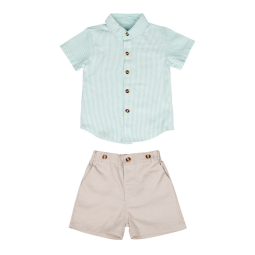 Bow Summer Shirt Overalls Formal Occasion Boys 4 pcs Set Performance Costume Dress Children's Suit Clothing Birthday Wholesale