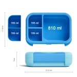 Children's Bento Lunch Box with Easy-Open Lock Portable BPA-Free Bento Box for Toddlers Back to School Lunch Box with Divider