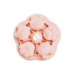 Wholesale Cute Animal Design Baby Food Mold Food Grade Silicone Baby Candy Cake Mold Feeding Accessories