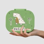 Portable Lunch Set Adult School Thermal Plastic Children's Bento Box Hot Food Container