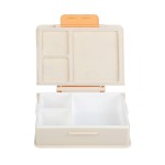Hot Sale 3-Compartment Children's Bento Box Multifunctional Food Storage Box Baby Food Container with Spoon and Fork