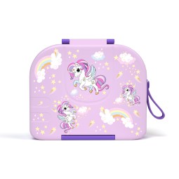 Custom 3-Compartment Lunch Box with Stainless Steel Container Children's Lunch Box Portable Children's Food Container