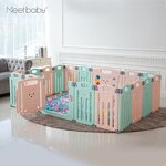 High Quality Custom Foldable Baby Playpen Space Saving Safety Baby Playpen Toddler Activity Play Center
