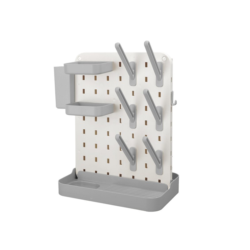 Portable Standing BPA-Free Baby Bottle Accessories Drying Rack Space Saving Design for Travel Use