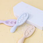 Durable Food Grade Baby Teether 1-3 Years Unisex Silicone Baby Teething Toys for Toddlers Chewing