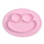 Wholesale Baby Tableware Baby Plate with Suction Children's Plate Feeding Training Toddler Plate