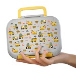 New Release Premium Children's Lunch Box 3 Compartments Non-Toxic BPA-Free Eco-Friendly Kids Back to School Supplies