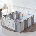 Premium Foldable Baby Playpen Toddler Playpen Children's Playground Play Center Baby Play Yard