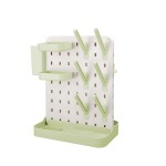 Portable Standing BPA-Free Baby Bottle Accessories Drying Rack Space Saving Design for Travel Use