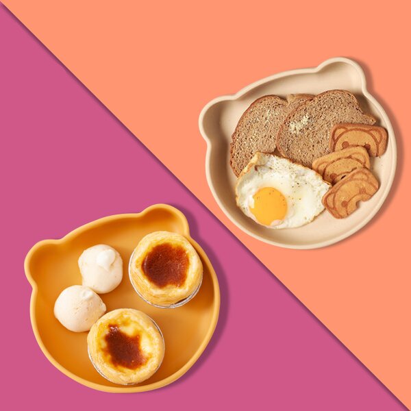 2025 New Product Eco-Friendly Silicone Baby Feeding Plate Manufacturer Wholesale Silicone Baby Tableware Strong Suction Tableware