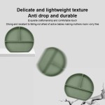 Wholesale BPA-Free No-Spill Round Toddler Divided Meal Plate Strong Suction Silicone Baby Food Feeding Plate