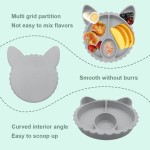 OEM/ODM Cute Design New Infant Feeding Tableware Food-Grade Silicone Weaning Plate BPA-Free Custom Modern Children Dish