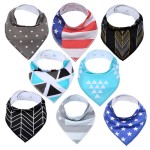 Manufacturer Custom High Quality Muslin Boy Sublimation Drool Organic Cotton Baby Bib