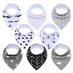 Manufacturer Custom High Quality Muslin Boy Sublimation Drool Organic Cotton Baby Bib