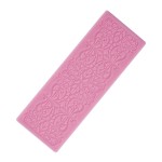 Custom Wholesale Silicone Mold Heart Wrap Silicone Lace Mat Lace Silicone