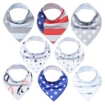 Manufacturer Custom High Quality Muslin Boy Sublimation Drool Organic Cotton Baby Bib