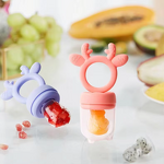 Food Grade Fruit Pacifier Feeder Hot Selling New Food Grade Silicone Teether Toy