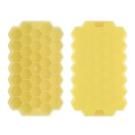 Easy Release Reusable BPA Free Silicone Ice Cube Mold Custom Shape Ice Grid Cube