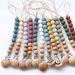 Lucky Wholesale Custom Baby Teething Dummy Chain Holder Silicone Pacifier Clip