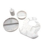 Custom Color OEM/ODM Animal Print Pattern Manual Silicone BPA Free Medium Flow Large Baby Bottle Gift Set Baby Feeding