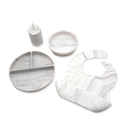 Custom Color OEM/ODM Animal Print Pattern Manual Silicone BPA Free Medium Flow Large Baby Bottle Gift Set Baby Feeding