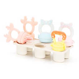 Custom Design Large BPA Free Food Grade Silicone Ball Ice Mold Ball Mold Baby Pacifier Sustainable Ice Cube Tray