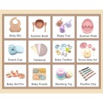 BPA Free Reusable Portable Children Placemat Waterproof Silicone Kids Placemat