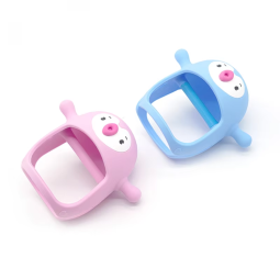 Cute Glove Bear Teething Toy Baby Teething Hand Pacifier BPA Free Children Chew Toy