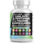 Hot-selling Gaba 5-HTP L-Theanine Tryptophan Ashwagandha Capsules Herbal Supplement for Adults