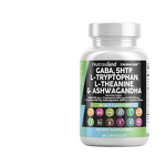Hot-selling Gaba 5-HTP L-Theanine Tryptophan Ashwagandha Capsules Herbal Supplement for Adults