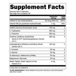 Hot-selling Gaba 5-HTP L-Theanine Tryptophan Ashwagandha Capsules Herbal Supplement for Adults