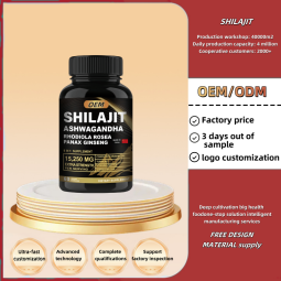 Best Selling Shilajit Pur Capsules | OEM Private Label Herbal Supplement - Free Sample Provided