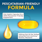 OEM ODM High Quality Custom Food Supplement EPA DHA Softgel Capsules Deep Sea Omega 3 Fish Oil Capsules