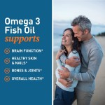 New 2025 Hot Sale OEM/ODM Omega 3 Salmon Oil Burpless Softgel Capsules China Adult EPA DHA