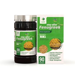 High Saponins Fenugreek Extract Capsules 500mg - Adult Dietary Supplement Antioxidant Sleep Improvement Metabolism Improvement ODM