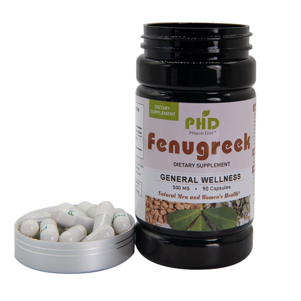 Adult Bulk Supply Fenugreek Extract Capsules 40% Saponins Powder Herbal Supplement Not Suitable for Teens or Pregnant Women