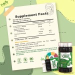 Green Tea L-Carnitine Capsules Zinc Chromium Natural Advanced Fat Metabolism Support Energy Dietary Supplement 90 Capsules 1000mg
