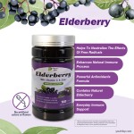 Elderberry Vitamin C Antioxidant Bulk Herbal Supplement Capsules Boost Adult Immunity